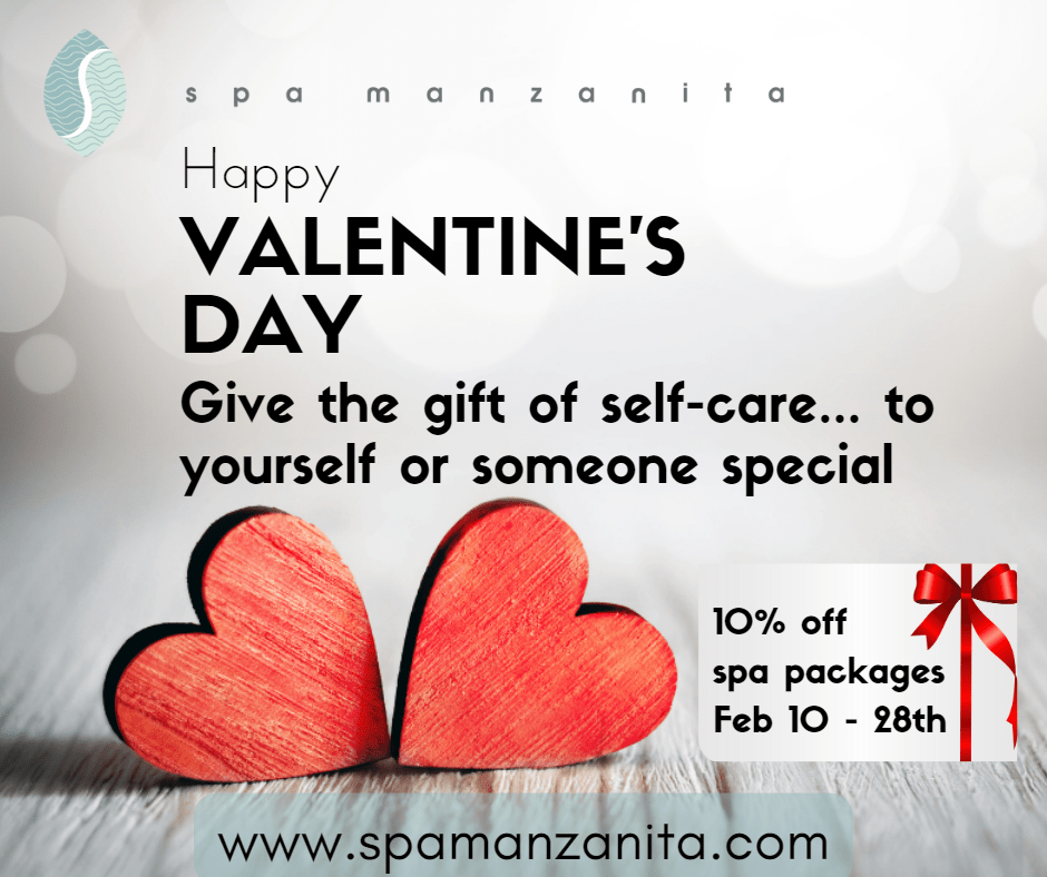 Valentine's Day 2023 Spa Manzanita features OSEA products