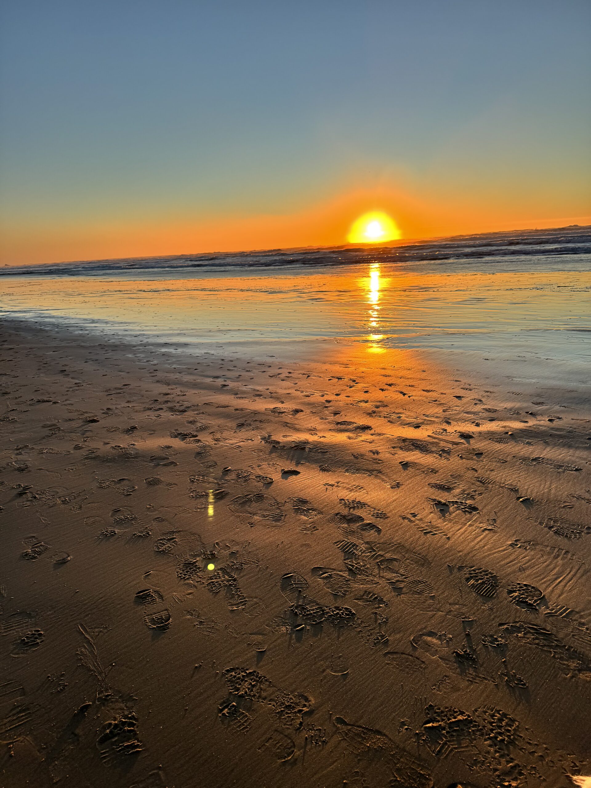 coast sunset Manzanita sunset