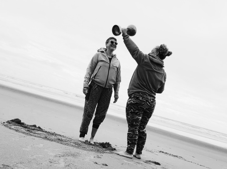 Yoga and Sound Meditation on Manzanita beach